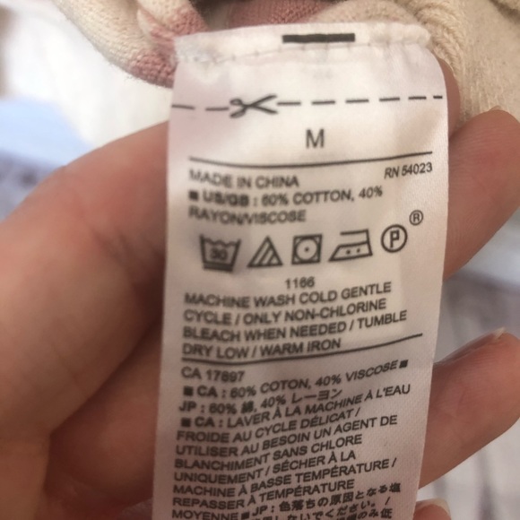 BANANA REPUBLIC Long Sleeve Top Size Medium - Picture 3 of 3